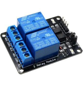 2 Channel Relay Module with light coupling 5V