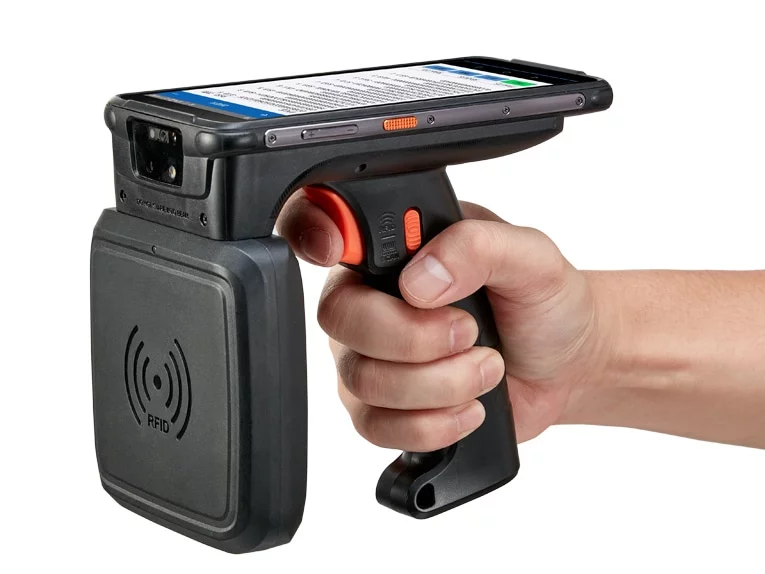 HandHeld RFID Scanner/Writer Barcode Reader