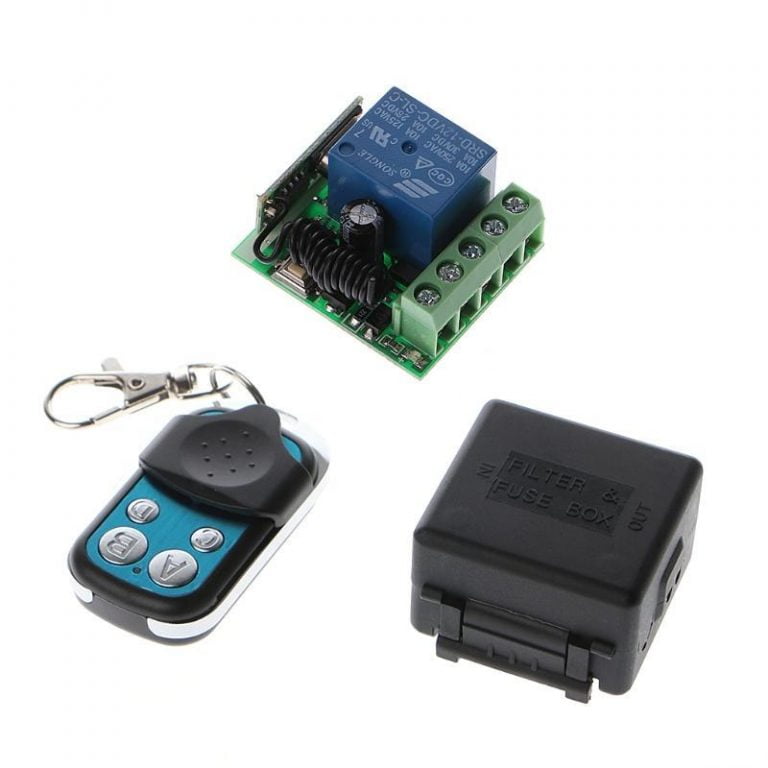 433MHz 12V 1 Channel Relay Module Wireless Remote Control Switch ...