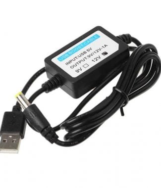 5V 1A USB Booster Cable DC 12V