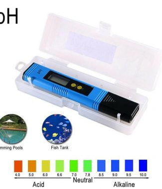 Blue PH02 Digital LCD PH Meter Range 0.00- 14.00