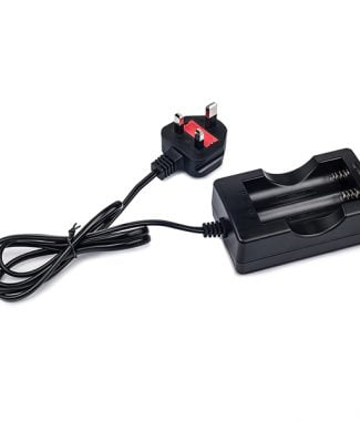 Dual Charger 18650 Rechargeable Li-Ion Battery UK Plug