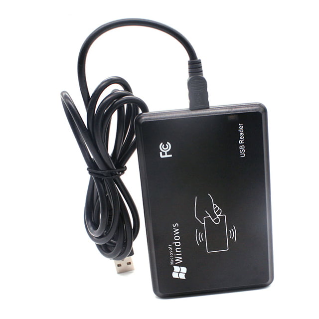 Dual Frequency 125 Khz & 13.56Mhz RFID USB Reader Only (Keyboard Plug