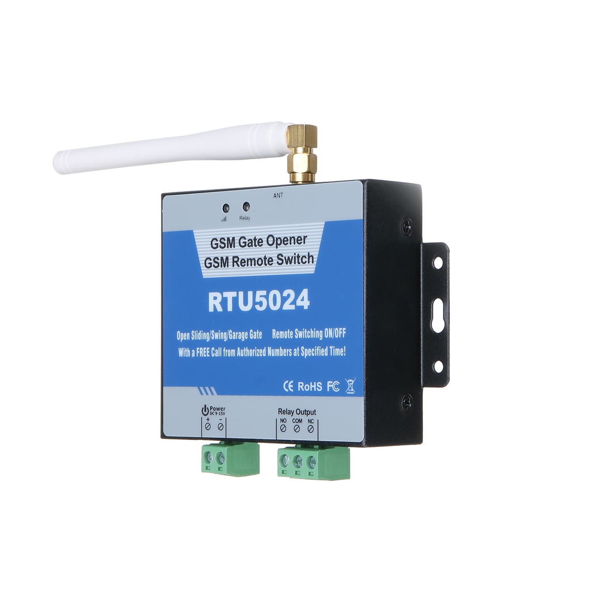 GSM Relay/Gate Opener RTU 5024 + AC UK Adapter MyGPS Mauritius Live