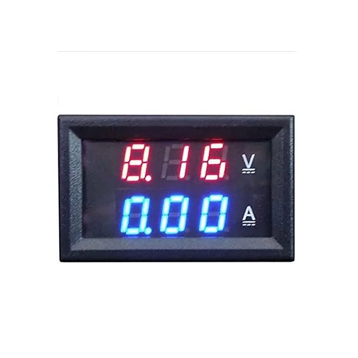 0.28" 100V 50A Dual LED VoltmeterAmmeter Blue+Red