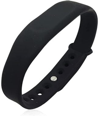 125Khz Access Control Black Silicon Wristband