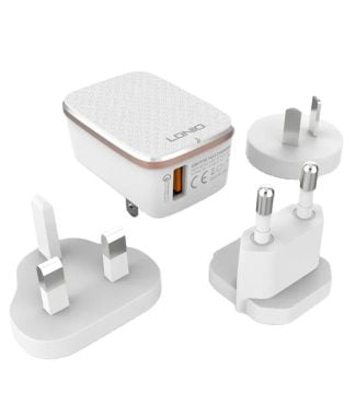18W Quick Adaptive UK Plug Charger/Adapter USB C-Type