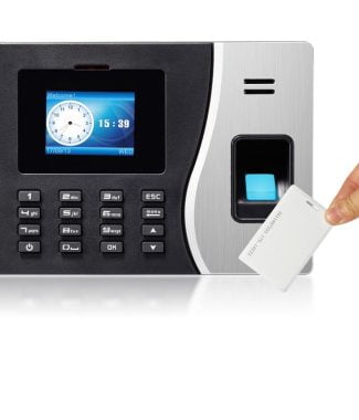 Ethernet/WiFi Attendence Machine (Card + Fingerprint + Backup Battery) + FREE Cloud Software