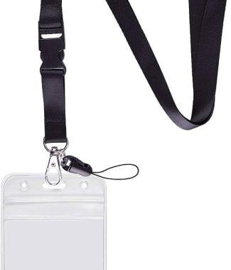 Vertical PVC Clear Pocket