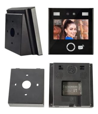 Ethernet/WiFi AI Attendence Machine (Face + Card + Fingerprint + Backup Battery) + FREE Cloud Software