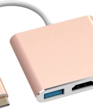 Gold USB 3.1 Type C to HD+USB 3.0+PD Adapter Converter