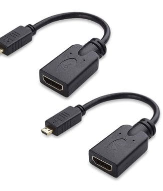 Micro HDMI to HDMI Cable (Male to Female)