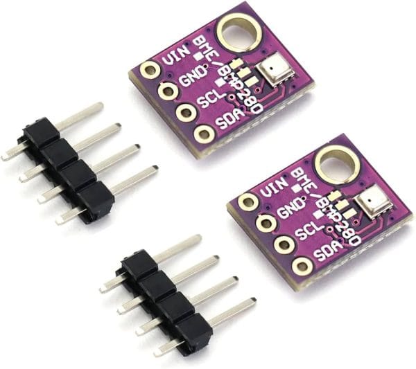 Unsoldered GY-BME280-5V Temperature and Humidity Sensor Atmospheric Pressure Sensor Module