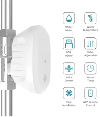 Tuya Smart WiFi Water Valve + Water Consumption Monitoring + USB cable (25mm Pipe)