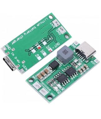 2S 8.4V 2A 18650 Lithium Battery Charger Module Type C
