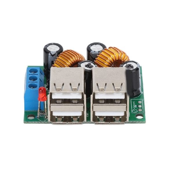 4 USB Port A5268 Step Down Voltage Regulator