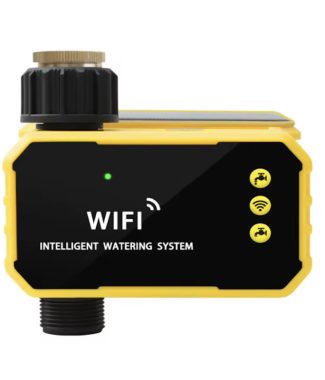 Tuya WiFi Smart Automatic Water Timer Garden Irrigation Controller + Rain Sensor